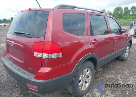 2009 Kia Borrego Lx V6 z USA, uszkodzony, nr VIN KNDJH741585009672